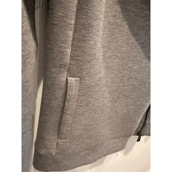 Tommy Hilfiger Moto Grey Long Sleeve Jacket Sz XS - Picture 9 of 10